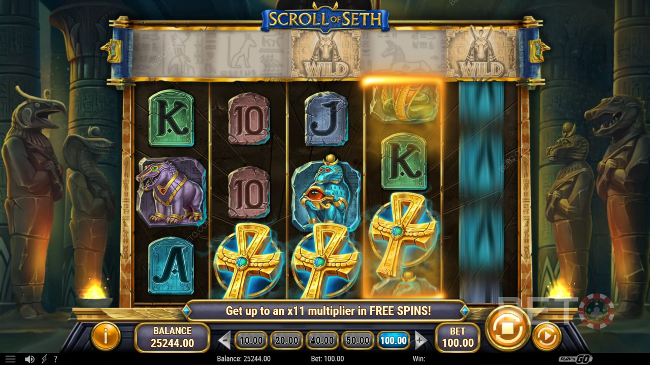 Cuộn đánh giá Seth của BETO Slots