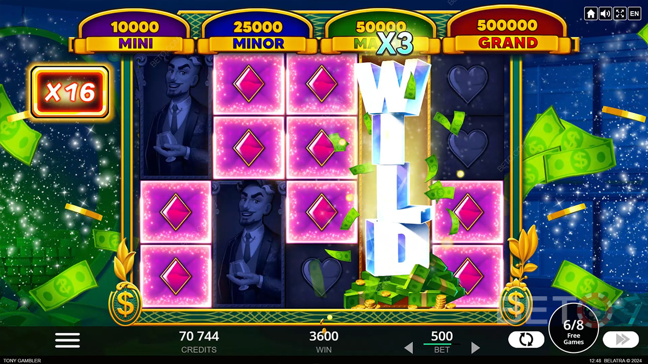 Đánh giá Tony Gambler của BETO Slots