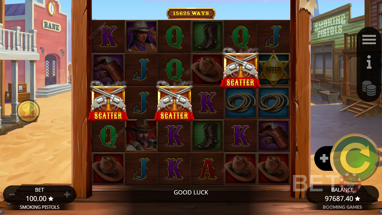 Đánh giá súng ngắn hút thuốc của BETO Slots