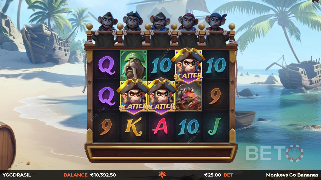 Đánh giá Monkeys Go Bananas MultiMax của BETO Slots