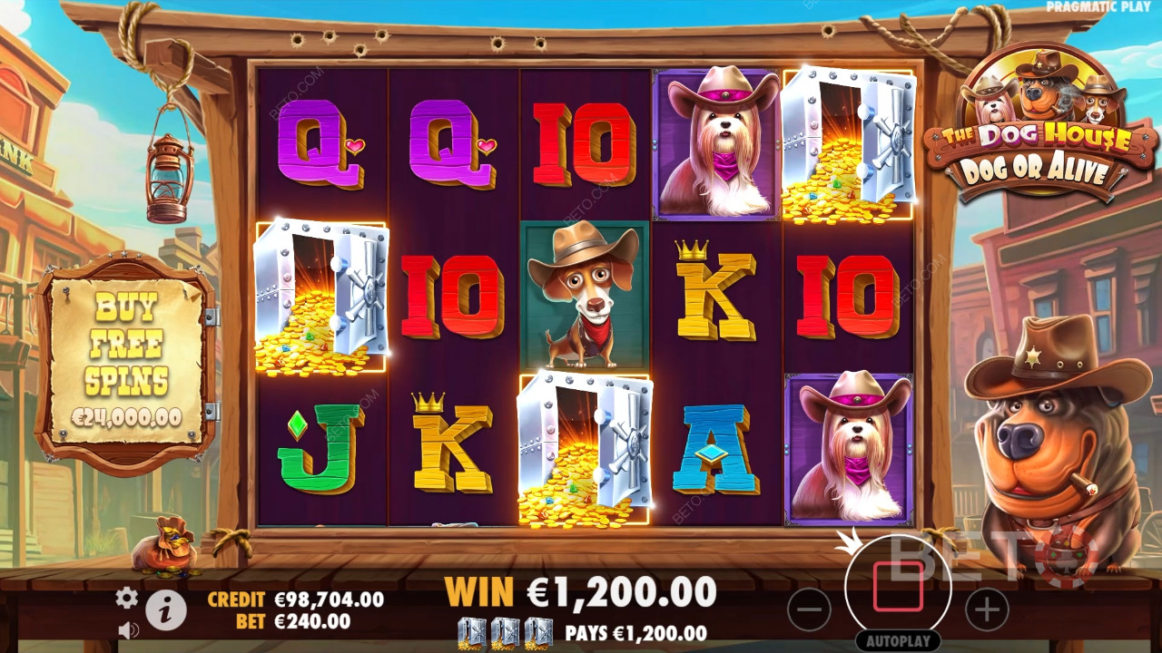 Đánh giá The Dog House Dog or Alive của BETO Slots