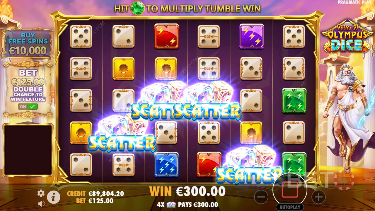 Đánh giá xúc xắc Gates of Olympus của BETO Slots