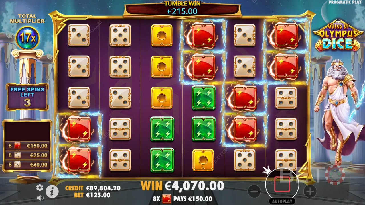 Gates of Olympus Dice: Trò chơi máy đánh bạc video Bạn có nên quay không?