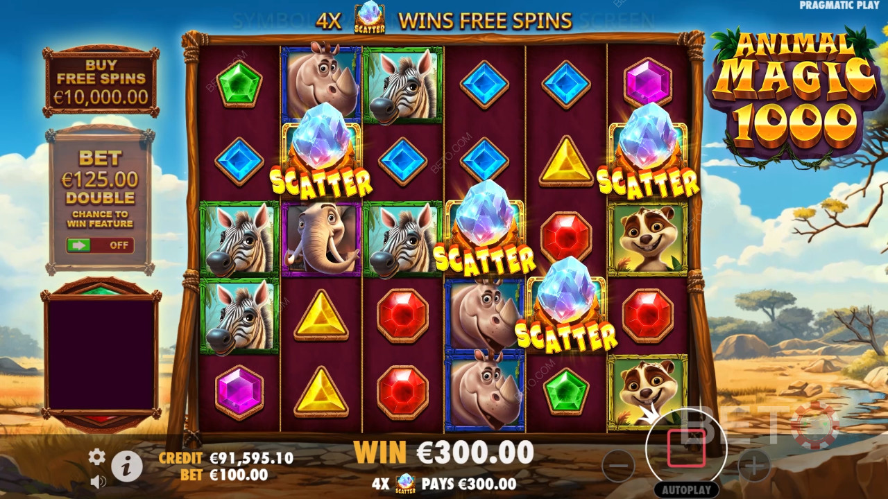 Đánh giá Animal Magic 1000 của BETO Slots