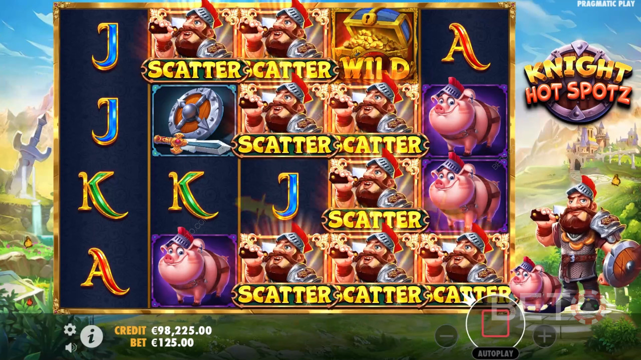 Đánh giá Knight Hot Spotz của BETO Slots