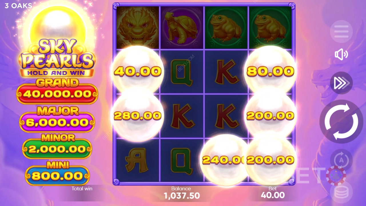 Đánh giá Sky Pearls của BETO Slots