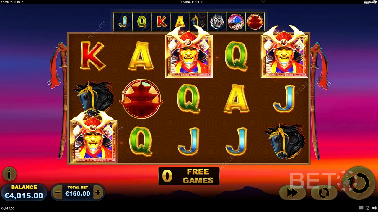 Đánh giá Samurai Fury của BETO Slots