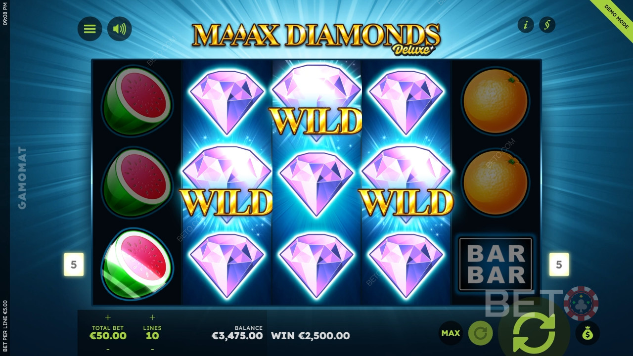 Đánh giá cao cấp của Maaax Diamonds bởi BETO Slots