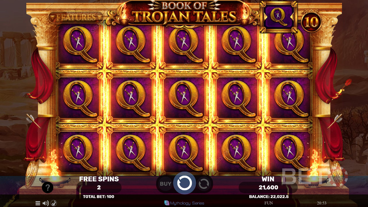 Đánh giá cuốn sách về những câu chuyện thành Troy của BETO Slots