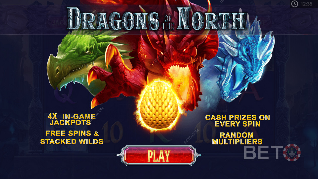 Dragons of the North Video Slot