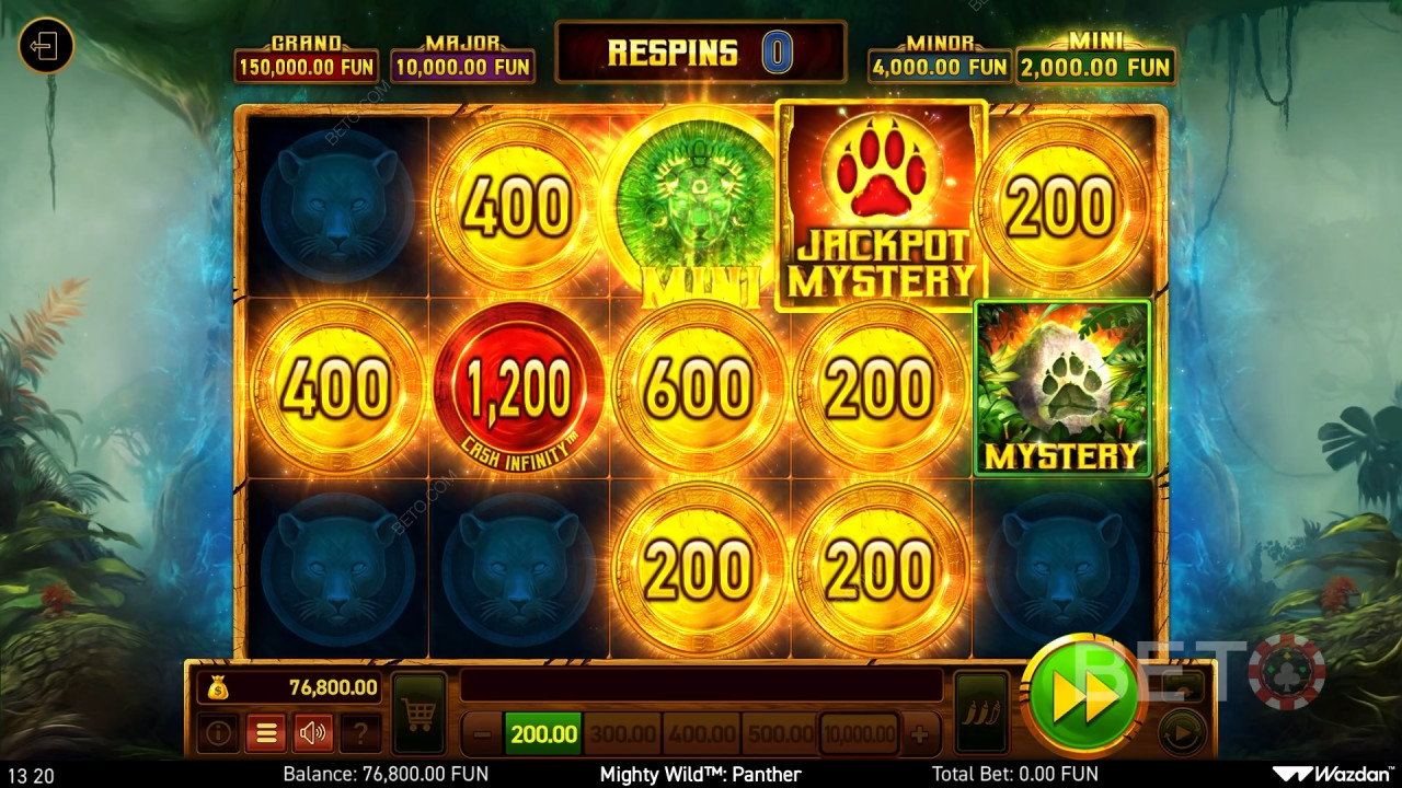 Mighty Wild: Đánh giá về Panther của BETO Slots