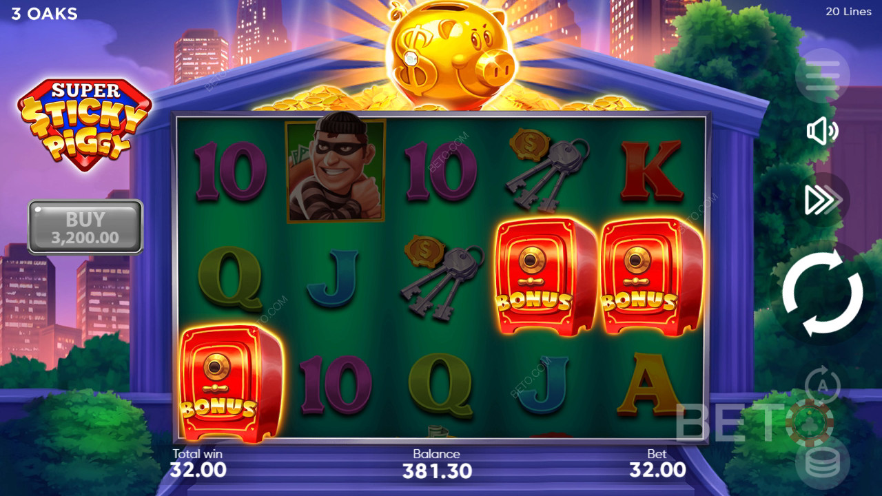 Đánh giá Super Sticky Piggy của BETO Slots