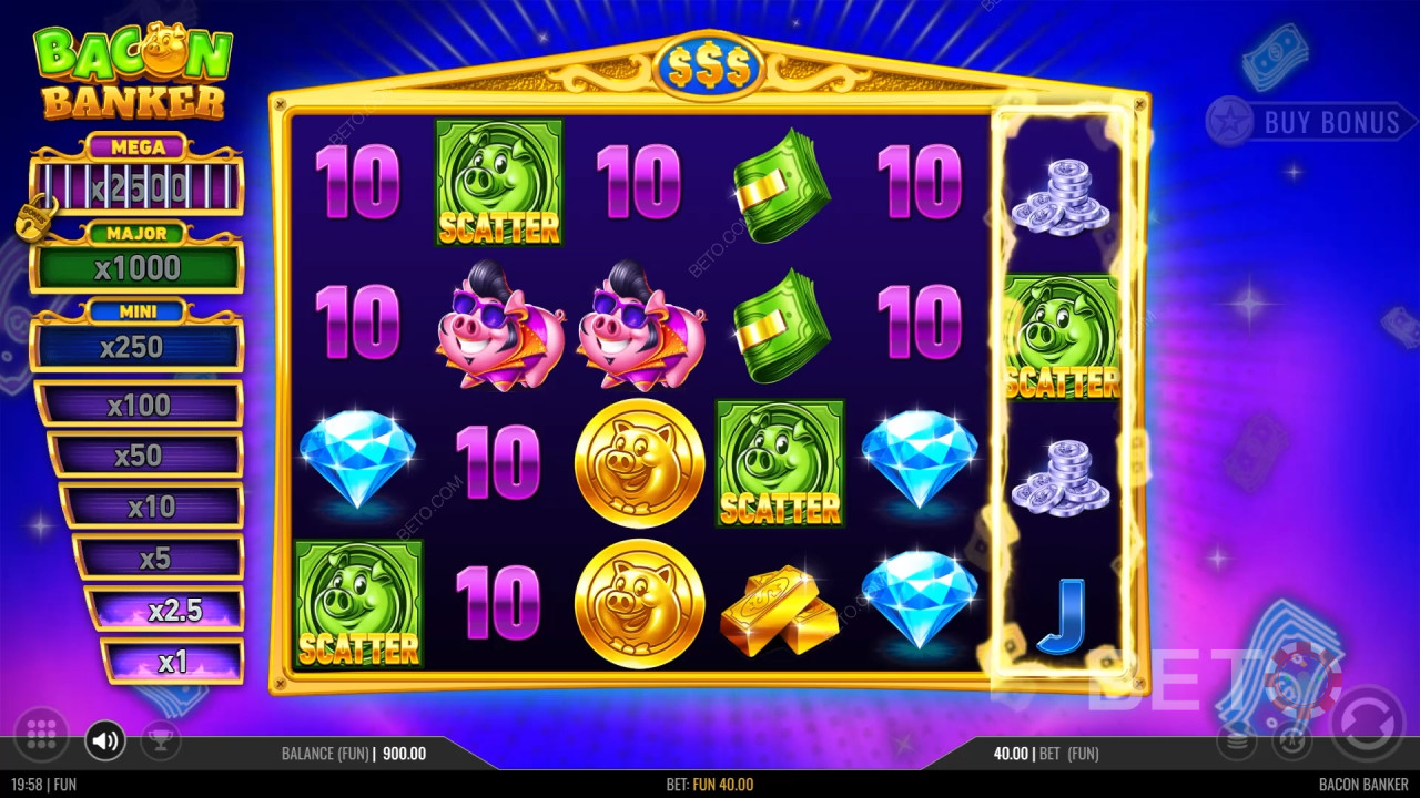 Đánh giá Bacon Banker của BETO Slots