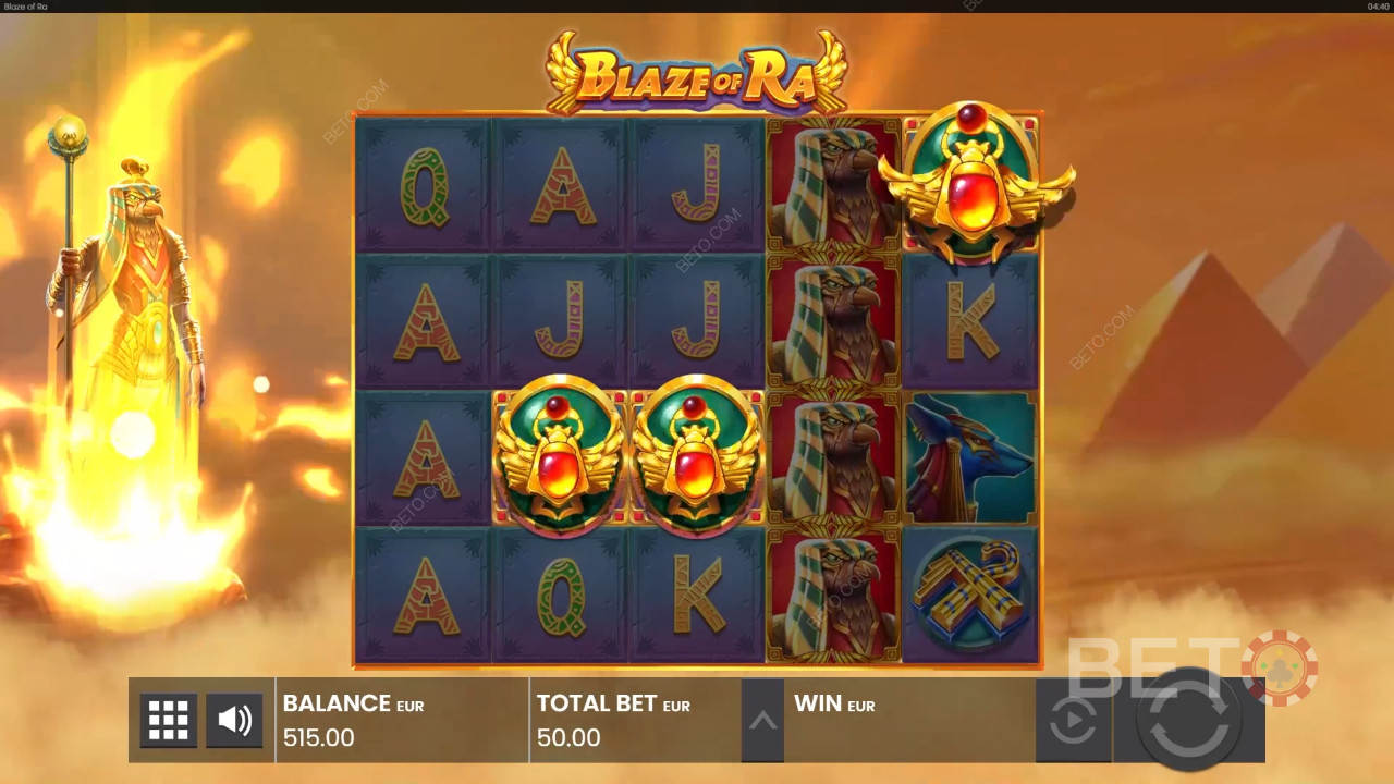 Đánh giá Blaze Of Ra của BETO Slots