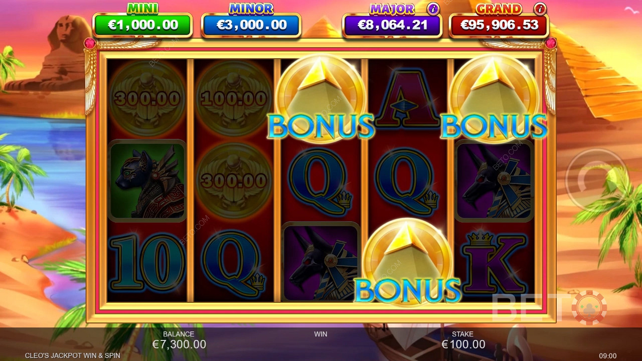 Cleo's Jackpot Win & Spin Chơi Miễn Phí