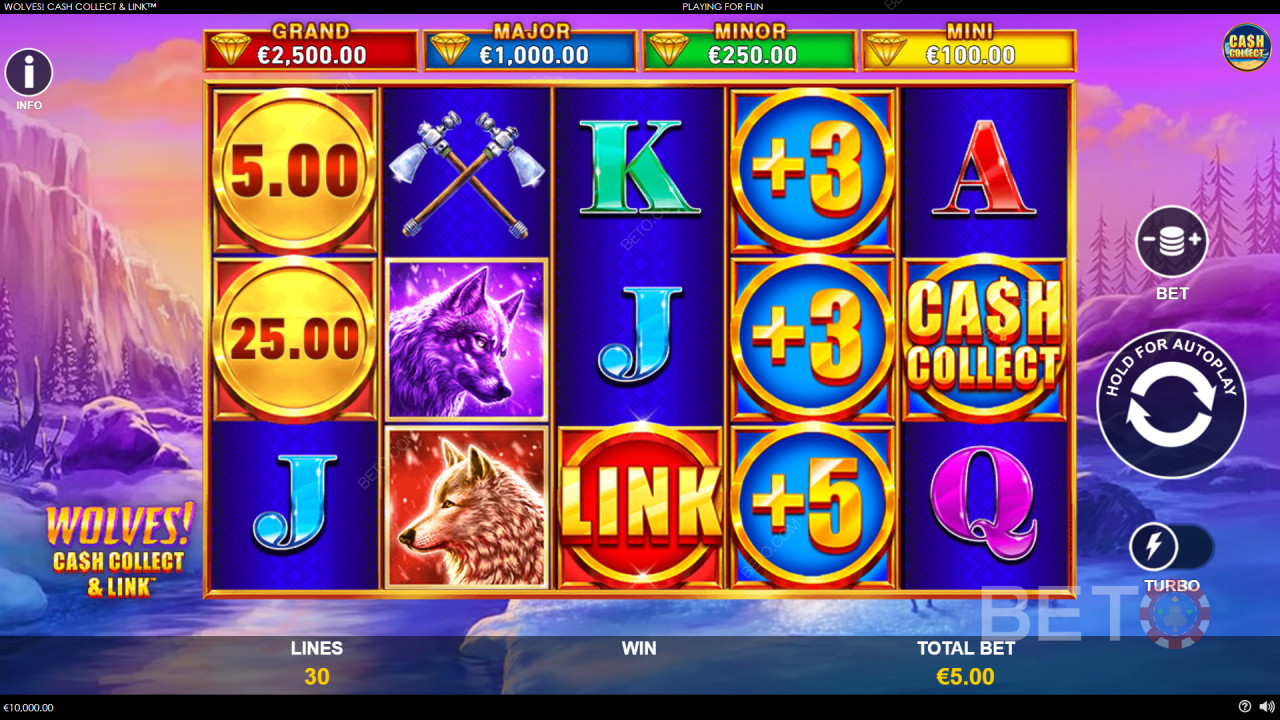 Wolves! Cash Collect & Link: Một trò chơi đánh bạc trực tuyến đáng chơi?