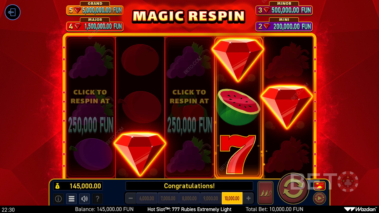 Slot hấp dẫn: 777 Ruby Đánh giá cực nhẹ của BETO Slots