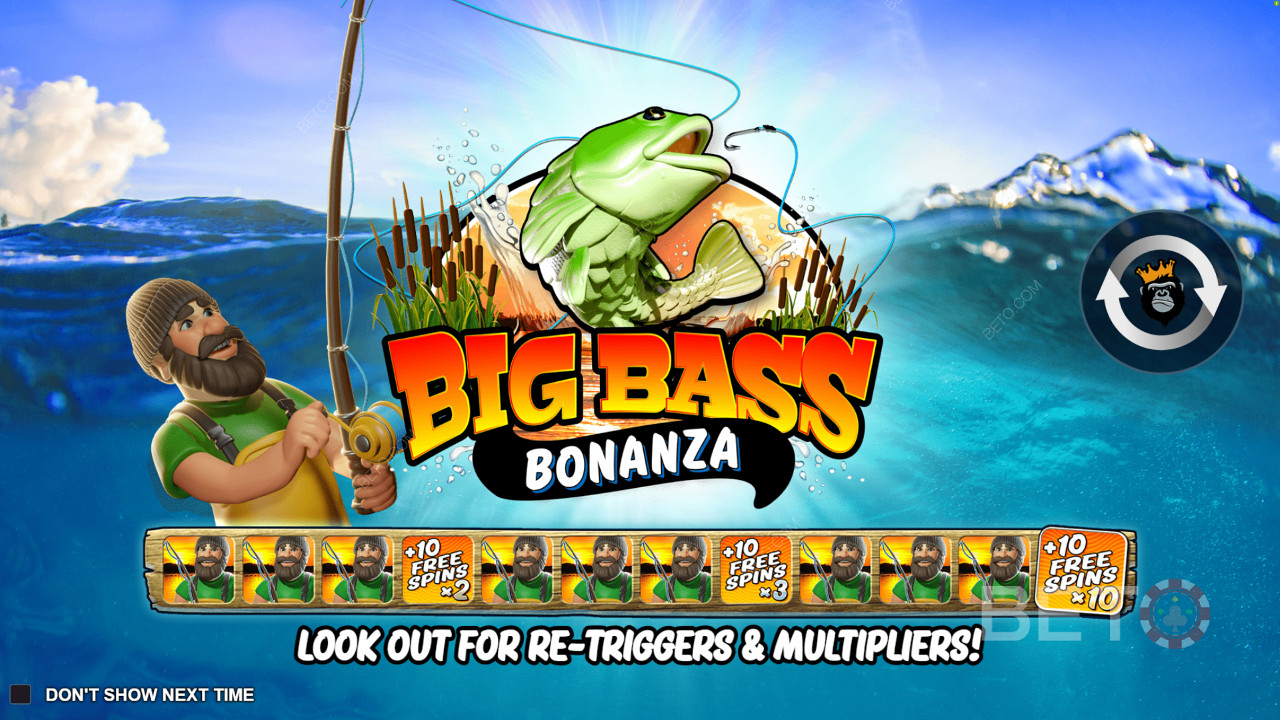Màn giới thiệu thú vị của Big Bass Bonanza