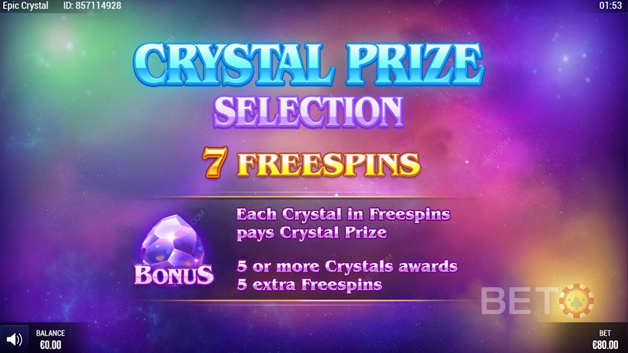 Vòng quay miễn phí đặc biệt của Epic Crystal