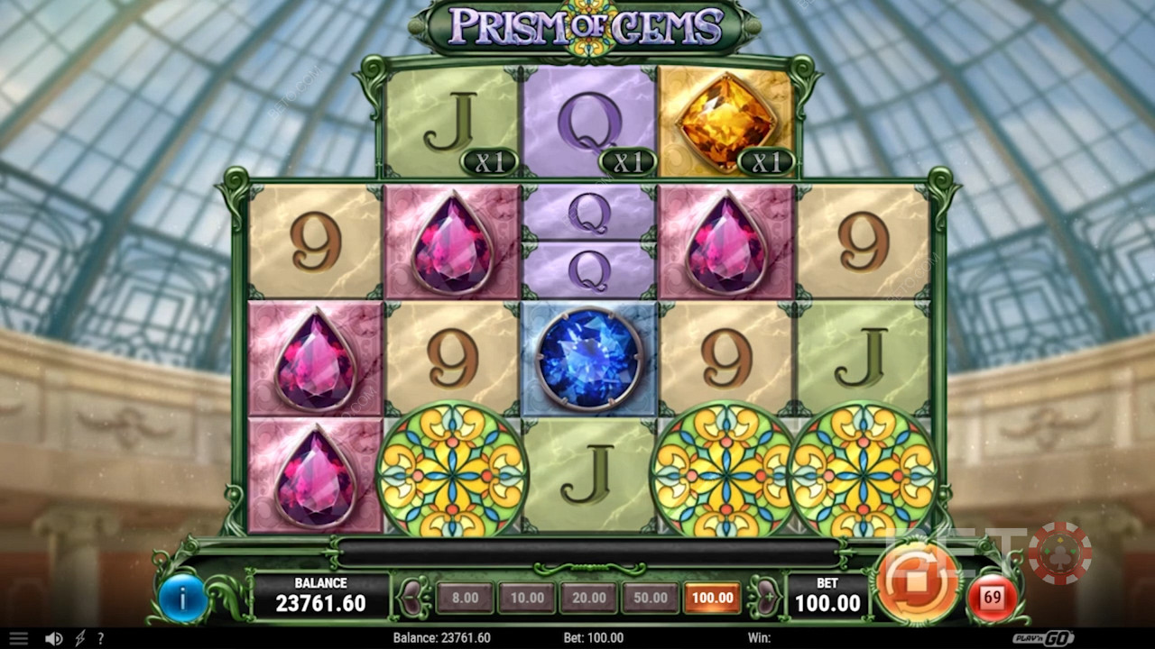 Khe video Prism of Gems - Đá quý đầy màu sắc sáng bóng