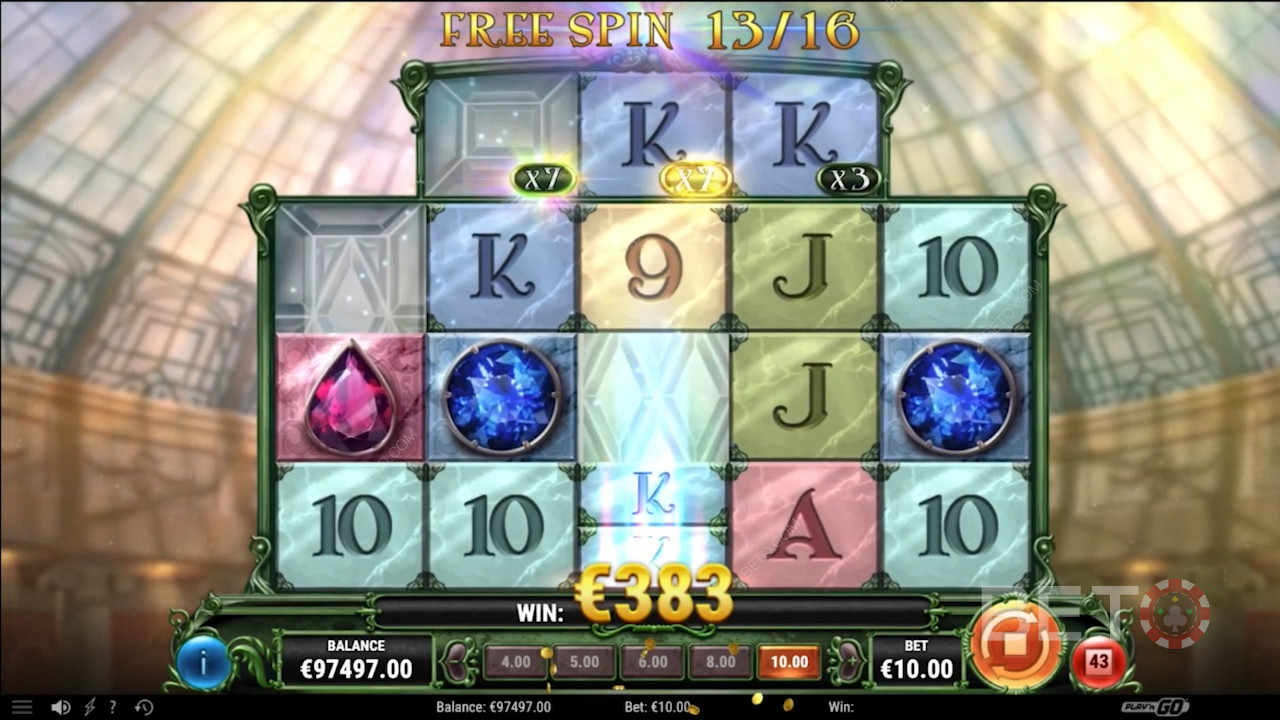 Máy đánh bạc Prism of Gems - Quay và Thắng miễn phí