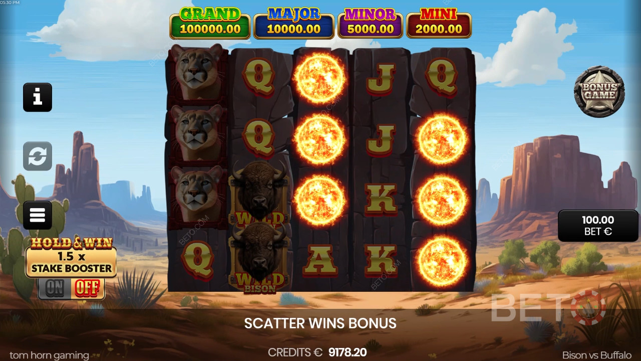Đánh giá Bison vs Buffalo của BETO Slots