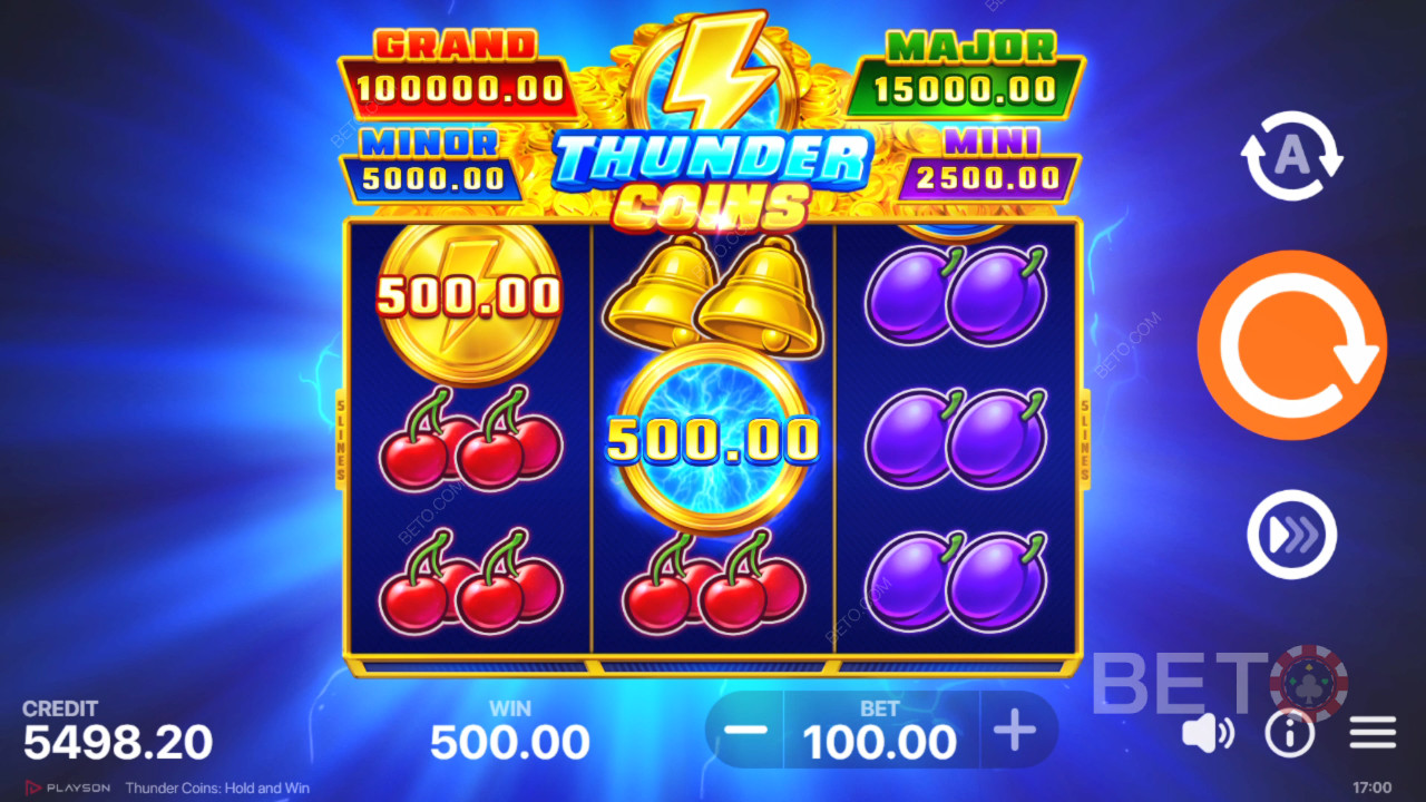 Có đáng chơi Thunder Coins Slot trực tuyến không?