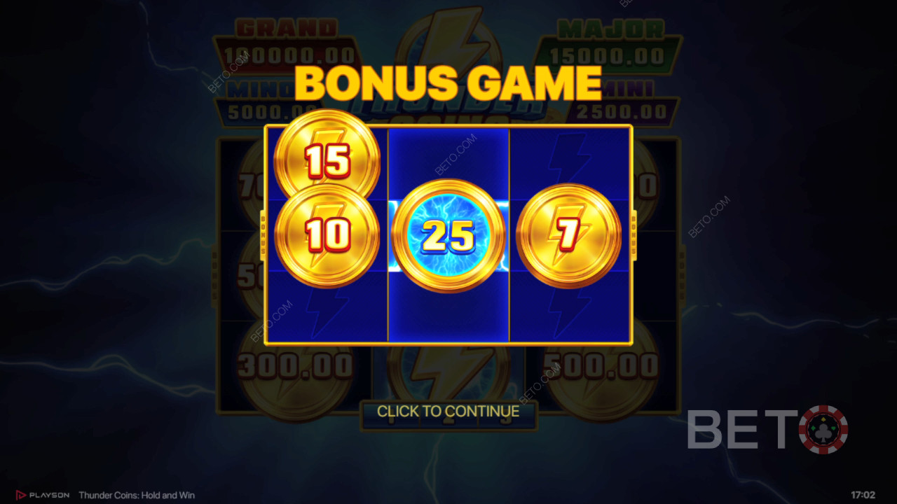 Các tính năng thưởng được giải thích trong Thunder Coins của Playson