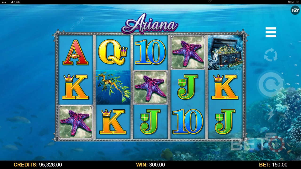 Đánh giá Ariana của BETO Slots