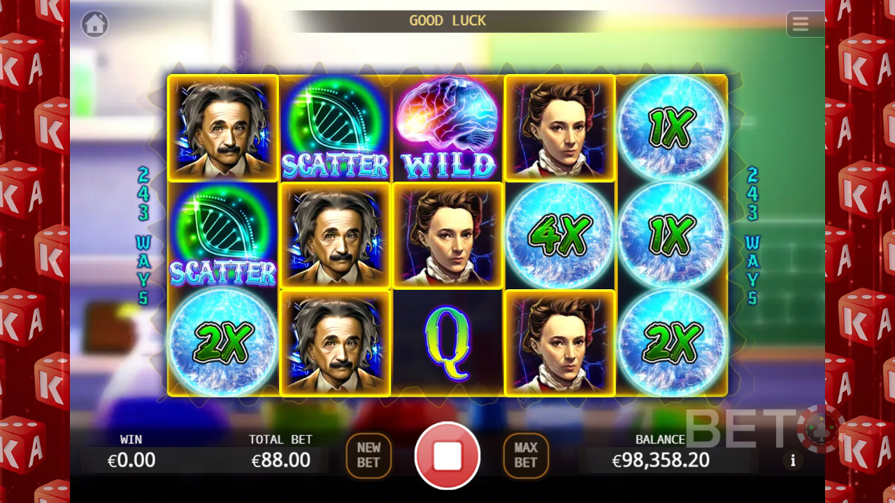 Đánh giá về Scientists Legends Lock 2 spin của BETO Slots