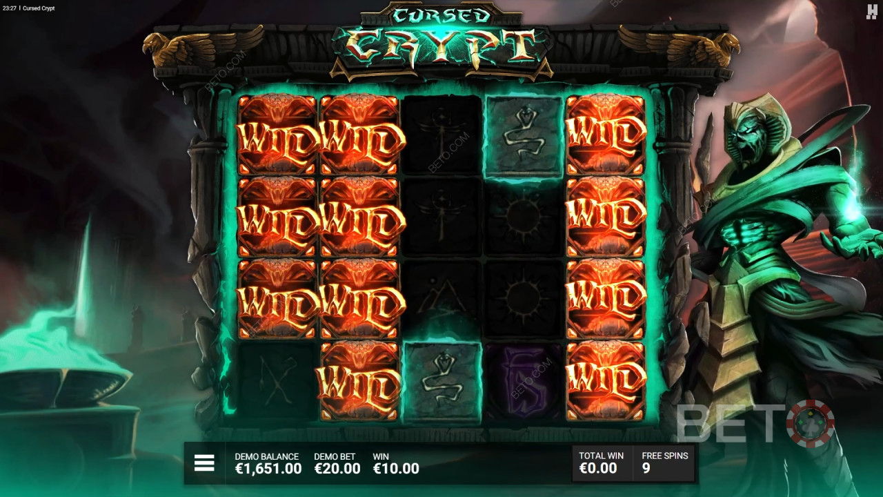 Đánh giá tiền điện tử bị nguyền rủa bởi BETO Slots