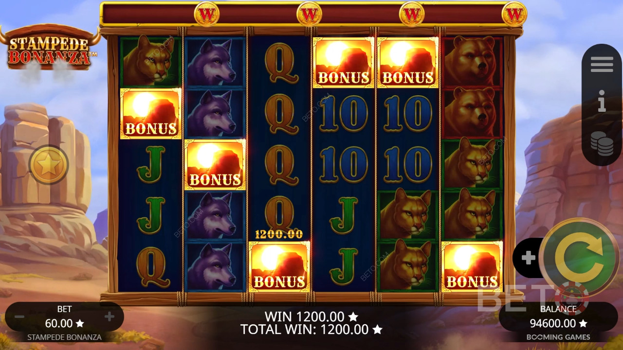 Đánh giá Stampede Bonanza của BETO Slots