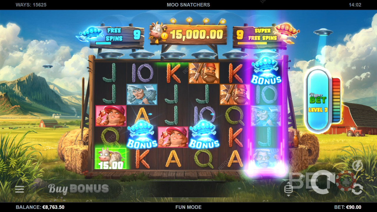 Đánh giá Moo Snatchers của BETO Slots