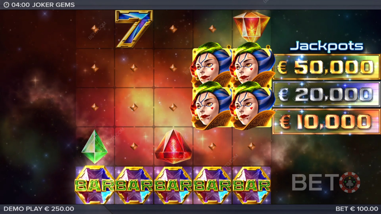 Đánh giá Joker Gems của BETO Slots