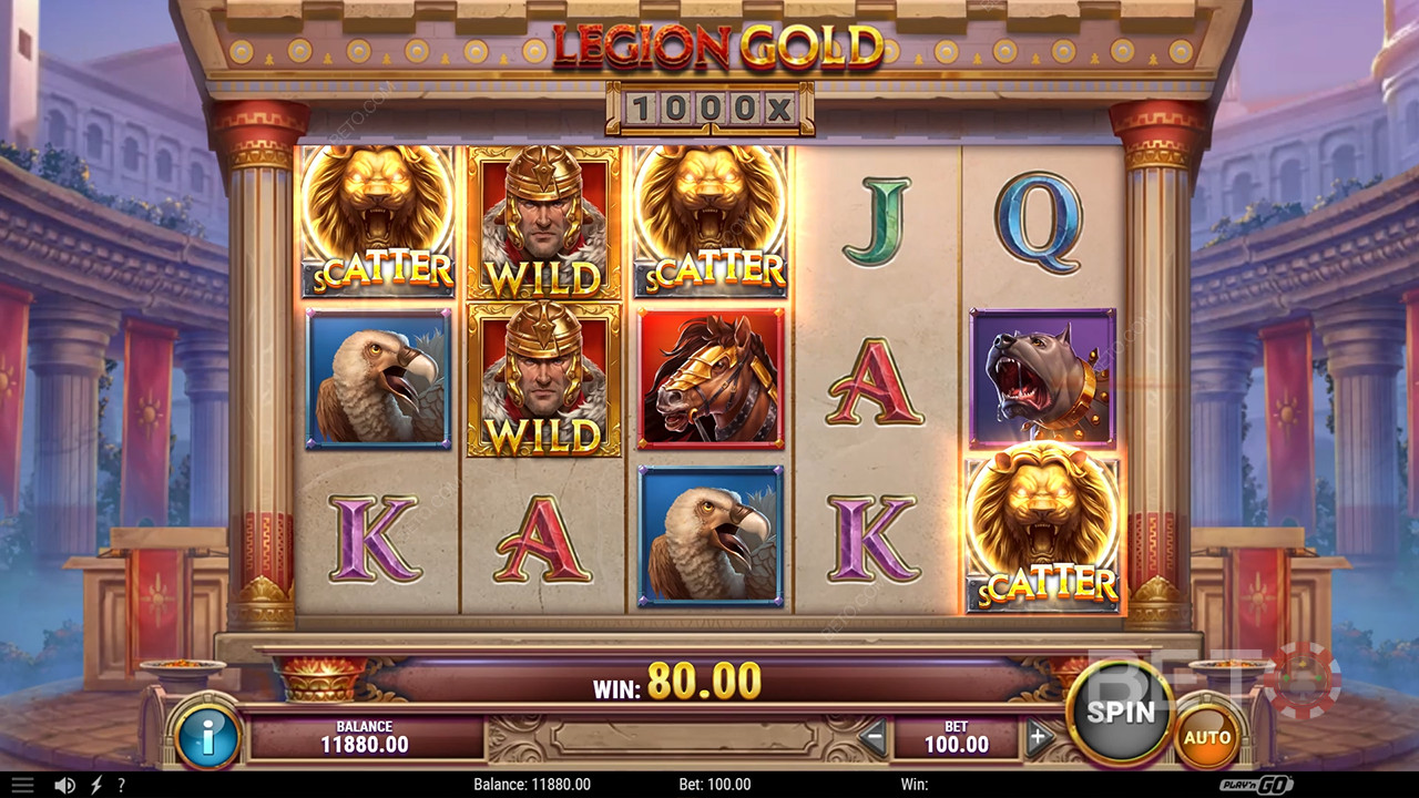 Đánh giá Legion Gold của BETO Slots