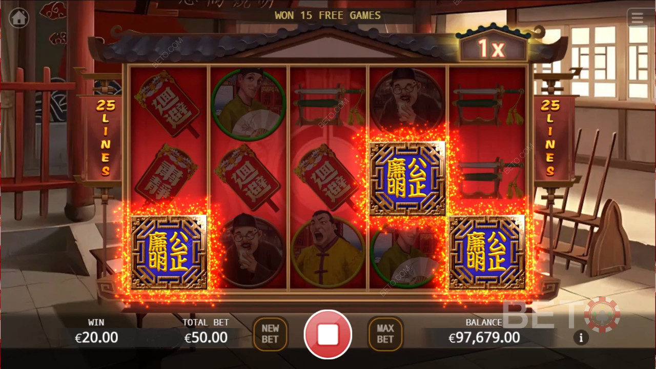 Đánh giá Hail the Judge của BETO Slots