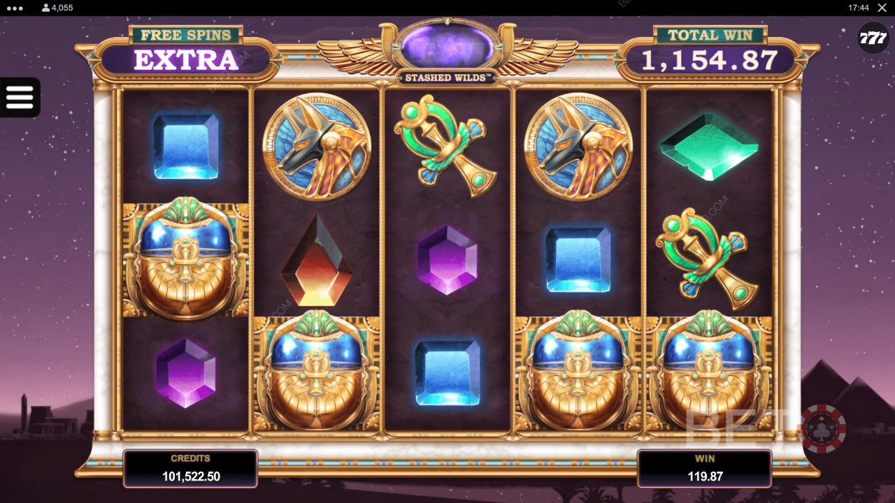 Đánh giá Wild Scarabs của BETO Slots