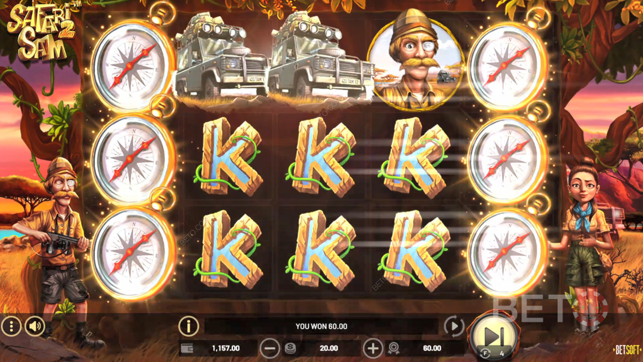 Đánh giá Safari Sam 2 của BETO Slots