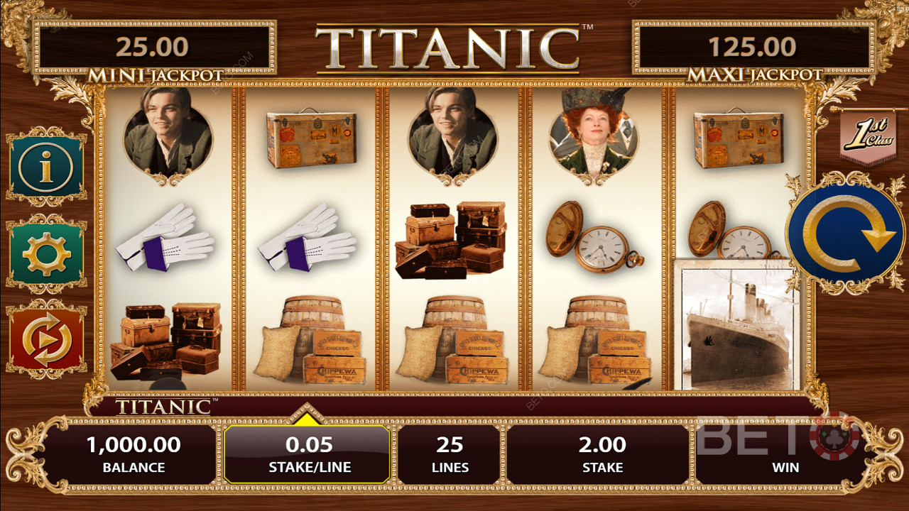 Tận hưởng một cuộc phiêu lưu tuyệt vời trong máy đánh bạc trực tuyến Titanic tại một trong những sòng bạc trực tuyến được BETO đề xuất