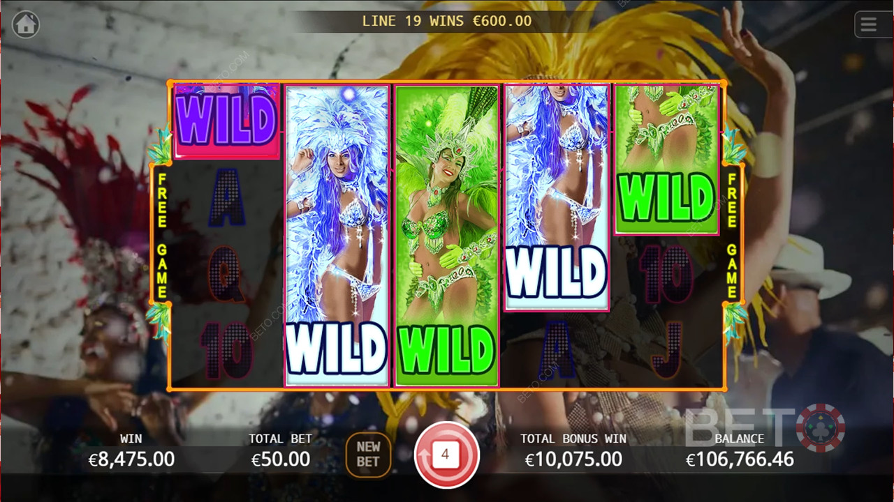 Đánh giá của Carnival Queen bởi BETO Slots