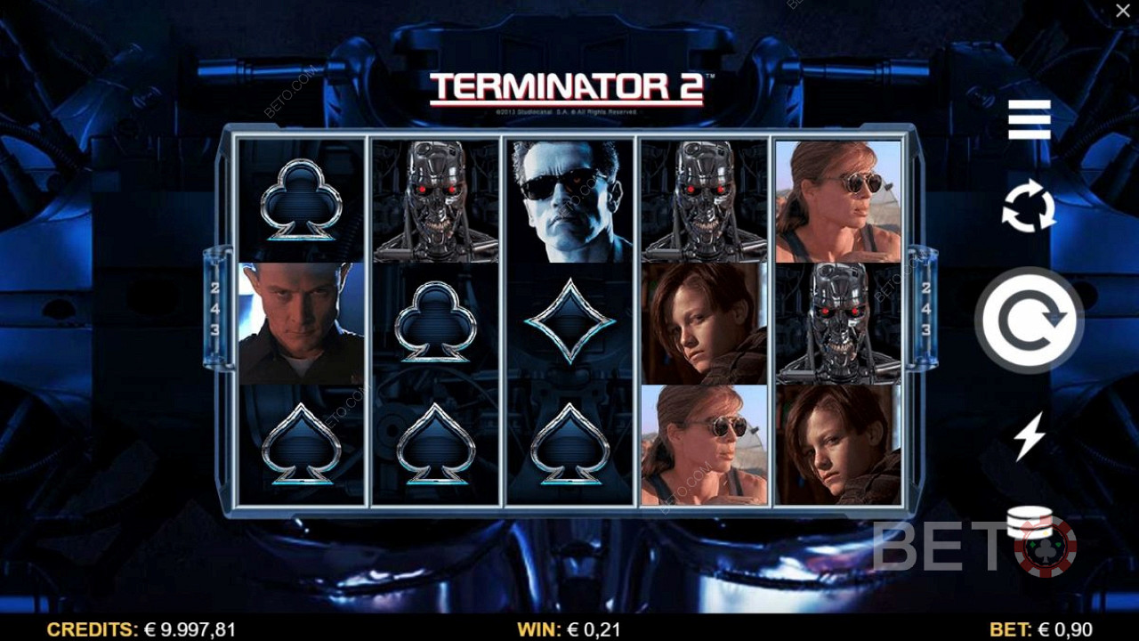 Thưởng thức chủ đề Terminator 2 với các nhân vật trong phim