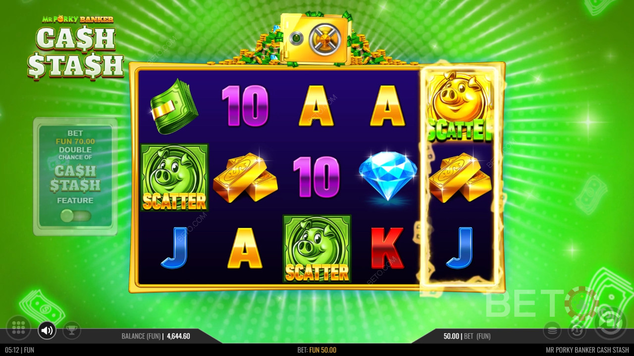 Đánh giá Mr Porky Banker Cash Stash của BETO Slots