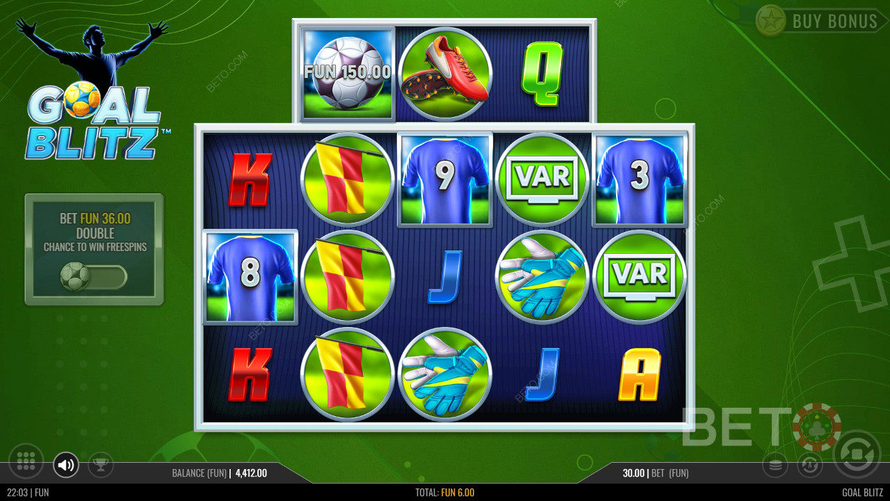 Đánh giá Goal Blitz của BETO Slots