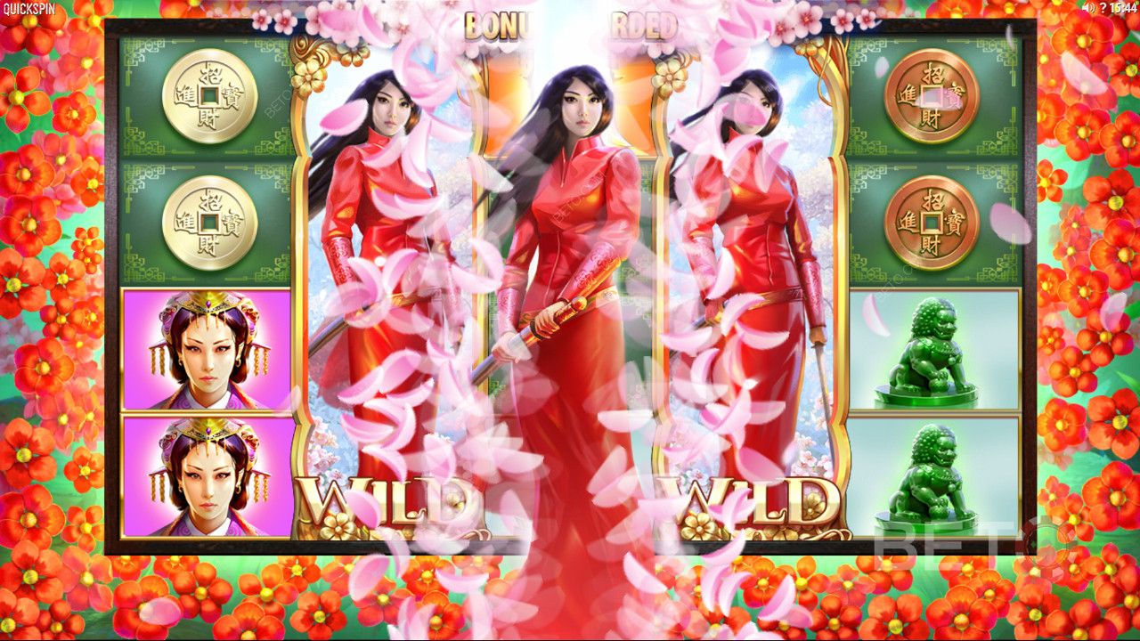 Quickspin với Sakura Fortune - Tham gia cùng Công chúa Nhật Bản xinh đẹp này trong nhiệm vụ chiến đấu với các hoàng đế độc ác