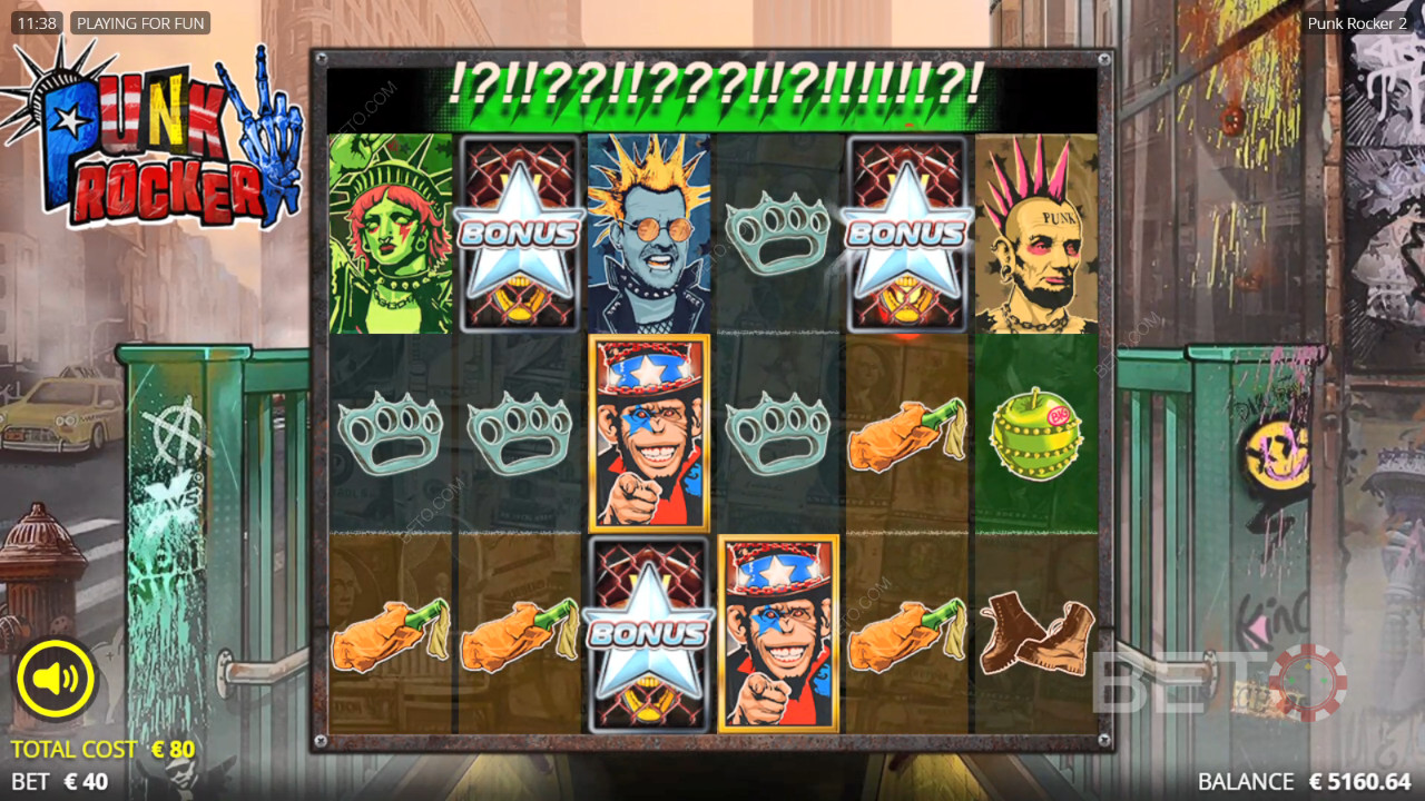 Đánh giá Punk Rocker 2 của BETO Slots