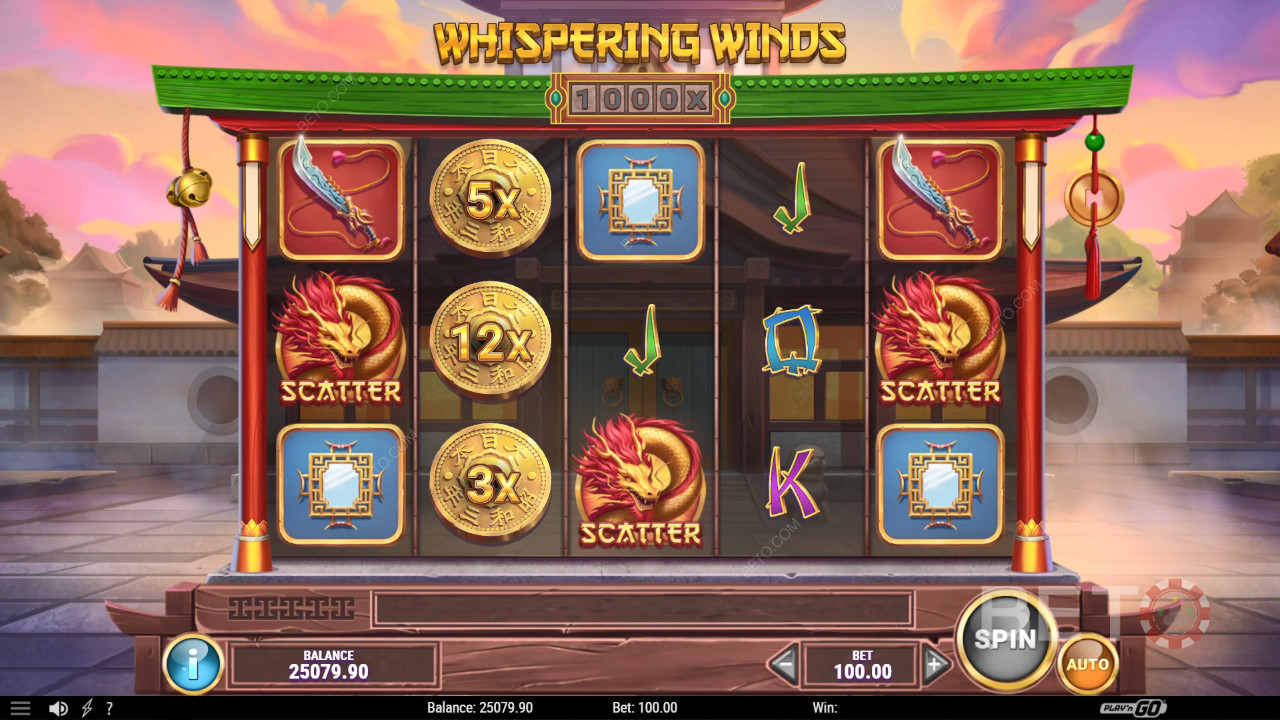 Đánh giá Whispering Winds của BETO Slots