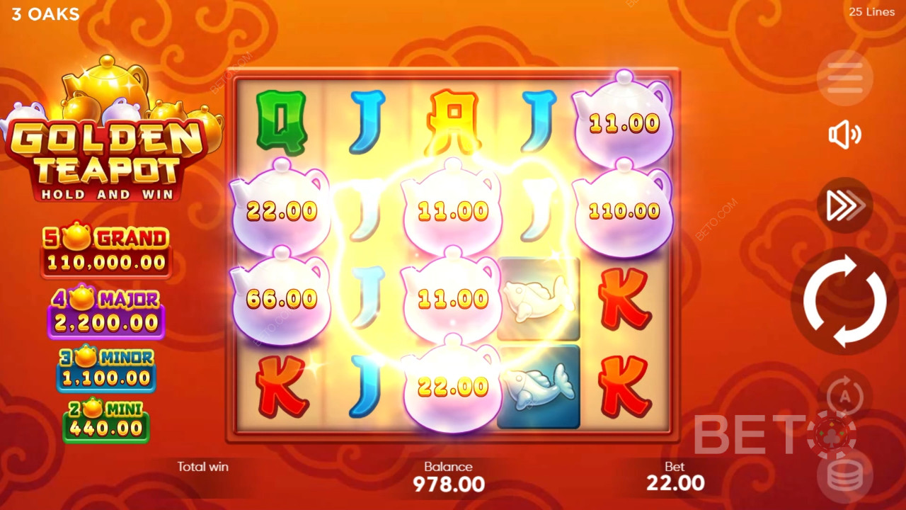 Đánh giá Golden Teapot của BETO Slots