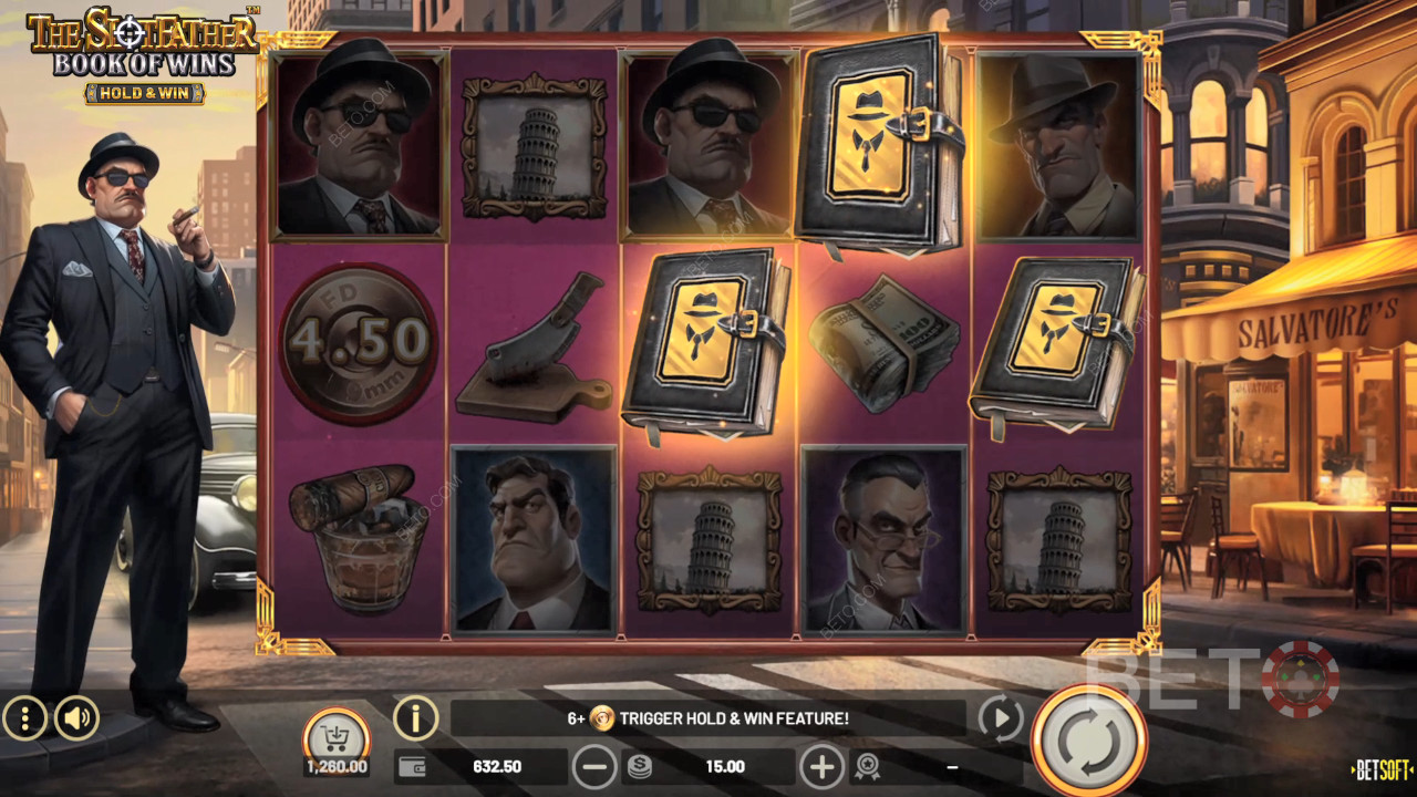 Đánh giá Slotfather Book of Wins của BETO Slots