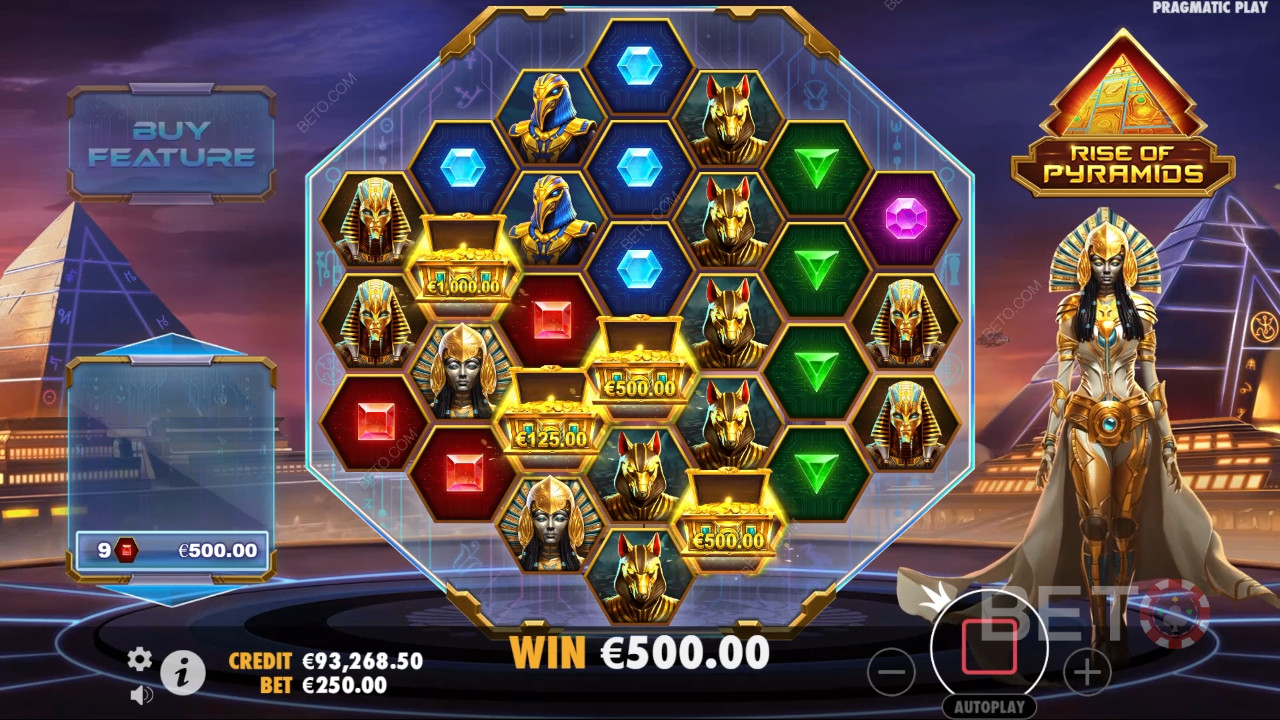 Đánh giá Rise of Pyramids của BETO Slots