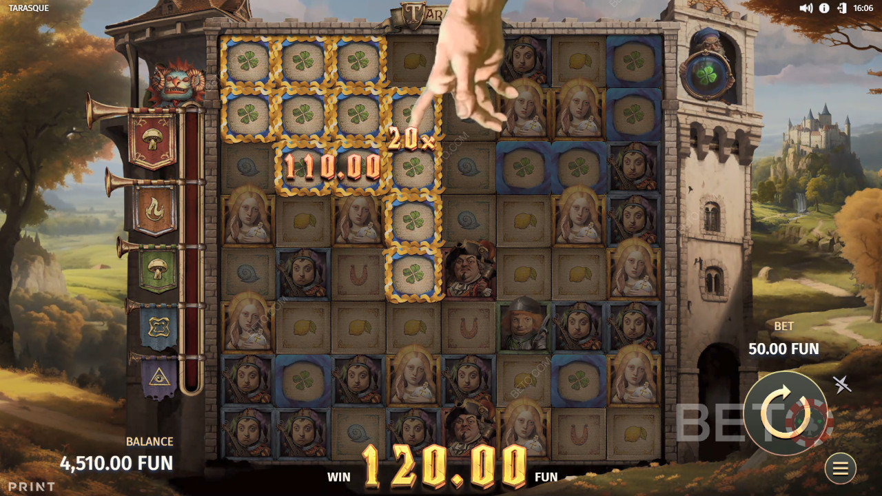 Đánh giá Tarasque của BETO Slots